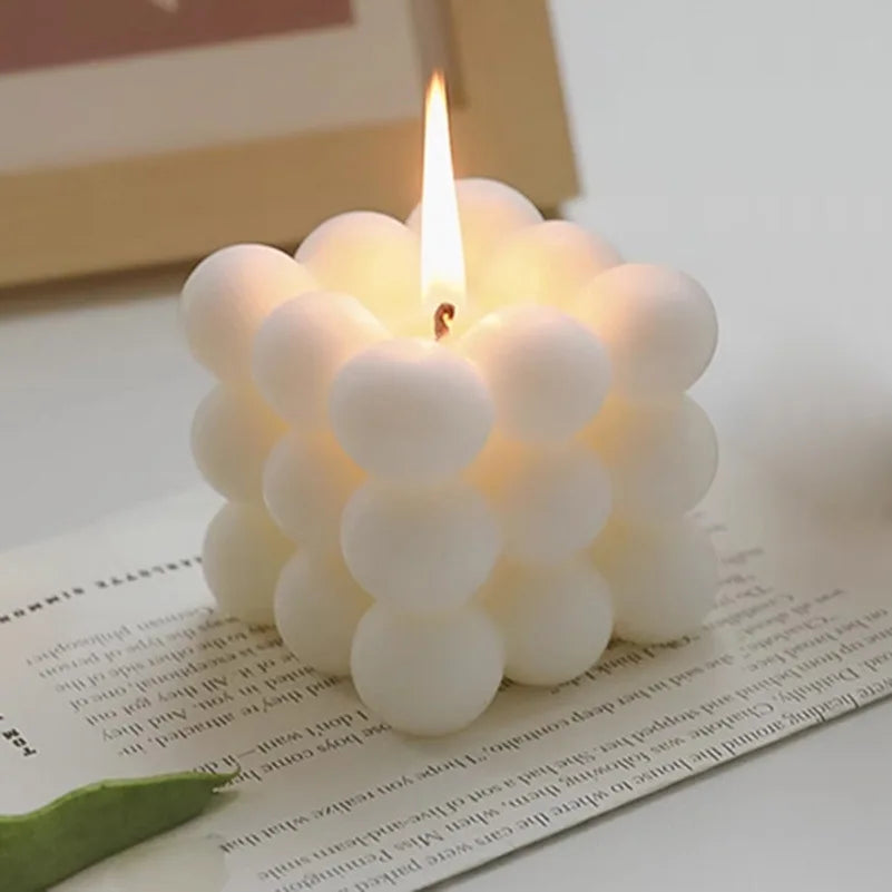 1pc Creative Ball-Shaped Soy Wax Aromatherapy Candle - Wedding Gift & Decor