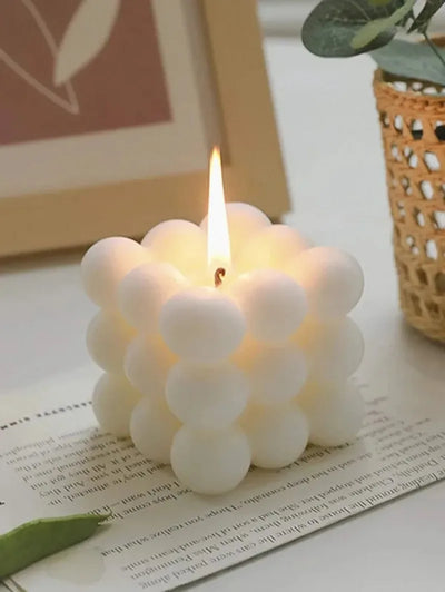1pc Creative Ball-Shaped Soy Wax Aromatherapy Candle - Wedding Gift & Decor